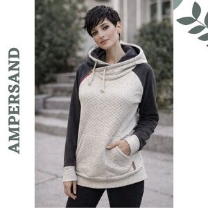 Ampersand Ave Double Hood Confetti Hoodie XXL